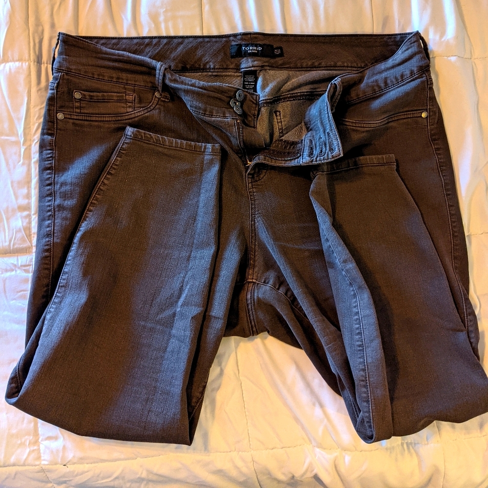 Torrid 26R Brown Jegging